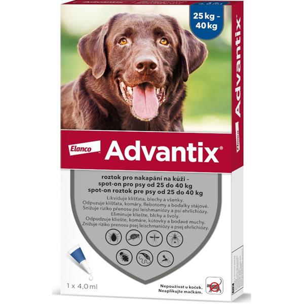 Advantix Spot On pro psy 25 - 40 kg