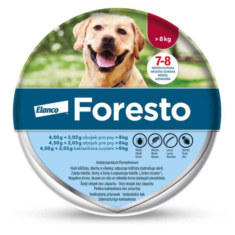 Foresto Antipar. obojek pro psy 70 cm 