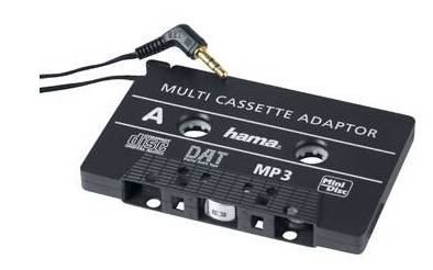 Redukce Hama do automobilu kazeta / Jack 3,5mm  / 46088 / černá Varianta: ivi1