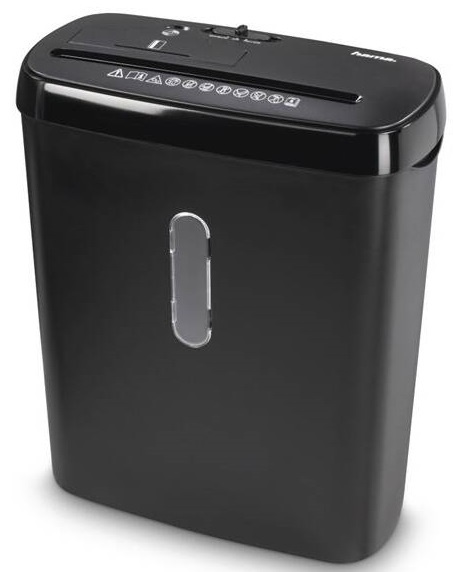 Skartovačka Hama Basic S8CD / 11 l / 8 listů / černá Varianta: ivi1
