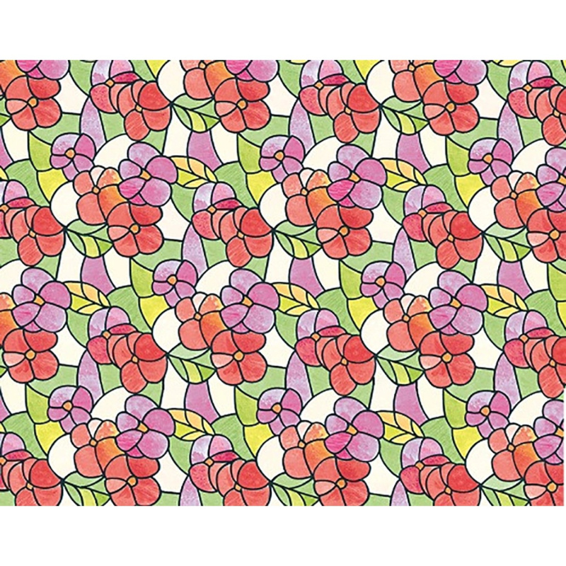 d-c-fix Staticky přilnavá fólie do okna Lisboa Summer, 150 x 45 cm