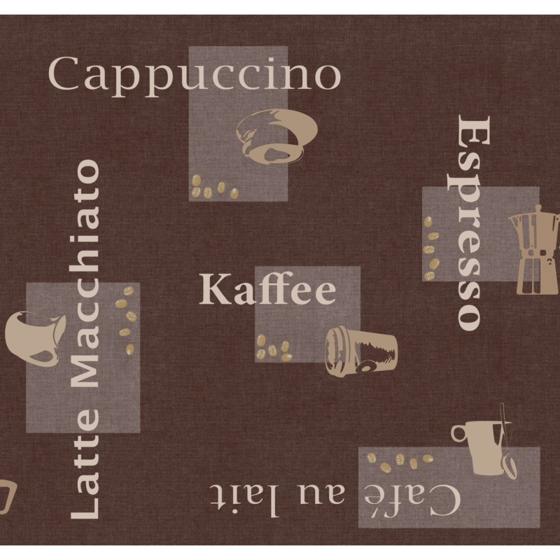 d-c-table Ubrus Manhattan Cappuccino Schoko 130 x 160 cm