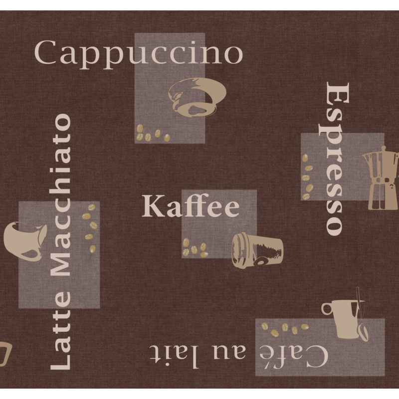 d-c-table Ubrus Manhattan Cappuccino Schoko pr. 150 cm