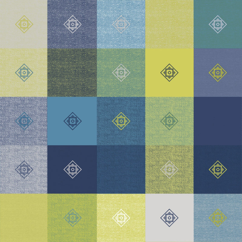 d-c-table Ubrus Manhattan Victor Blau 110 x 140 cm