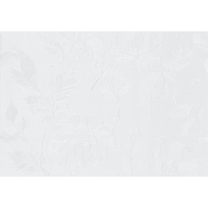 d-c-table Ubrus Carat damaškový bílý, šířka 138 cm - metráž