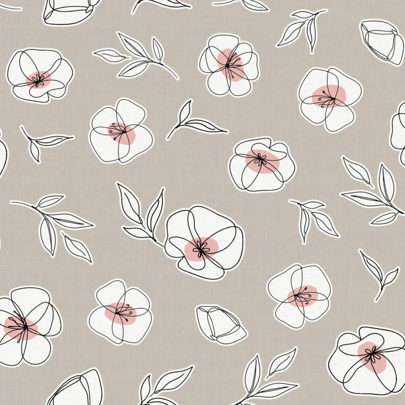 d-c-table Ubrus Manhattan Fiorra, šířka 140 cm - metráž