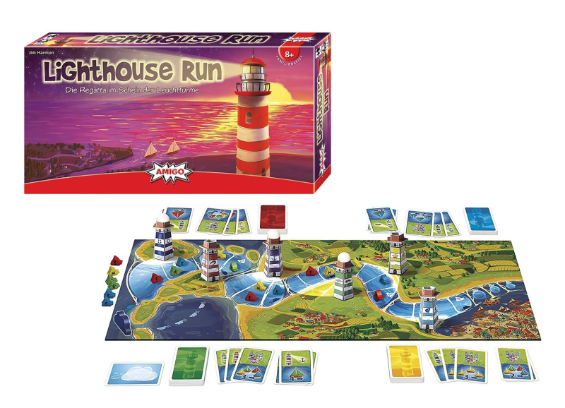 Amigo Lighthouse Run – rodinná hra - 1 kus