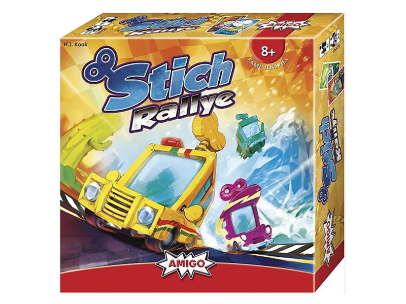 Amigo stich rallye – desková hra