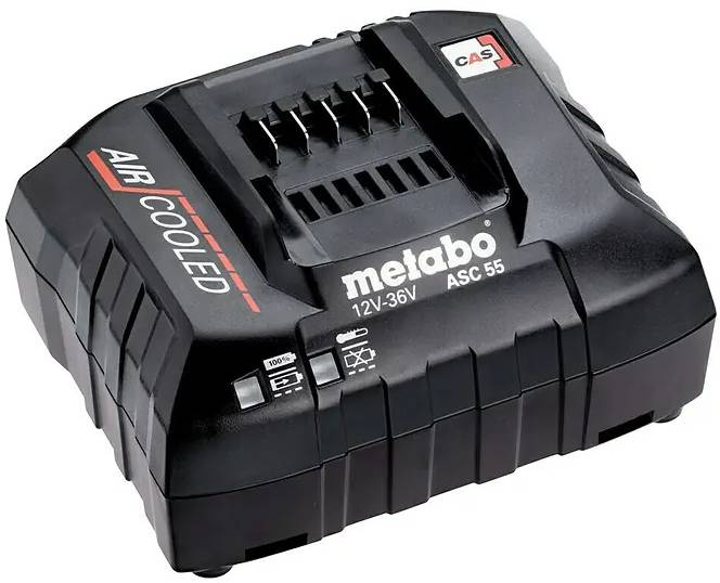 Nabíječka Metabo ASC 55 / napětí akumulátoru 12–36 V / černá Varianta: ivi1