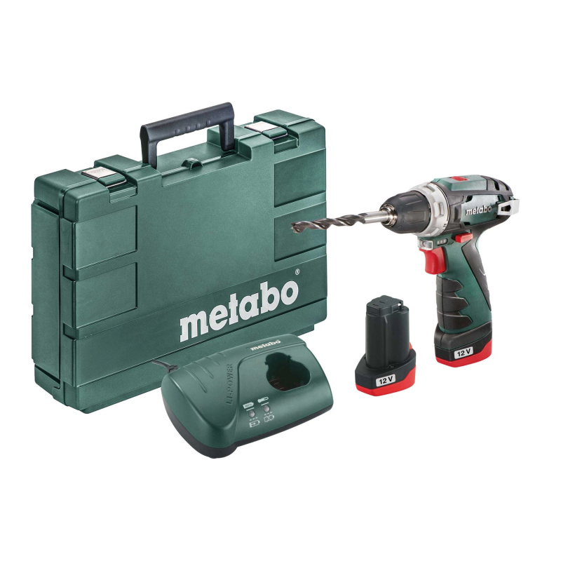 Metabo Aku vrtací šroubovák PowerMaxx BS Basic, 12 V