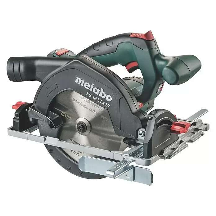 Akumulátorová ruční okružní pila Metabo CAS KS 18 LTX 57 / 18 V / 4 600 ot/min / bez baterie Varianta: ivi1