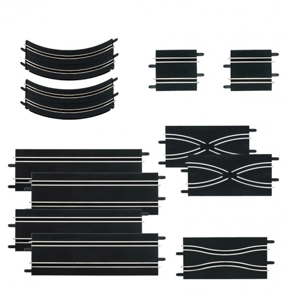 rozšiřující sada pro autodráhy go!!!/go!!! plus/digital 143 – velký set