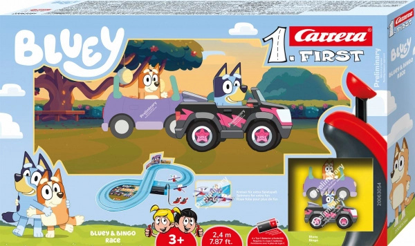 Autodráha Carrera First Bluey 2,4 m
