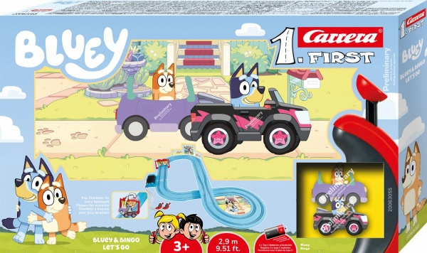 Autodráha Carrera First Bluey 2,9 m