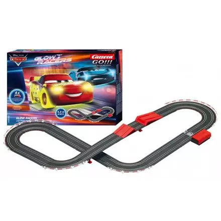 Carrera Autodráha GO 63521 Disney Cars 3 - GLOW