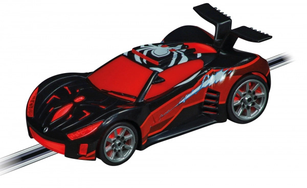 Auto SPIDER-MAN Speed Shifter pro autodráhu GO!!!, černé
