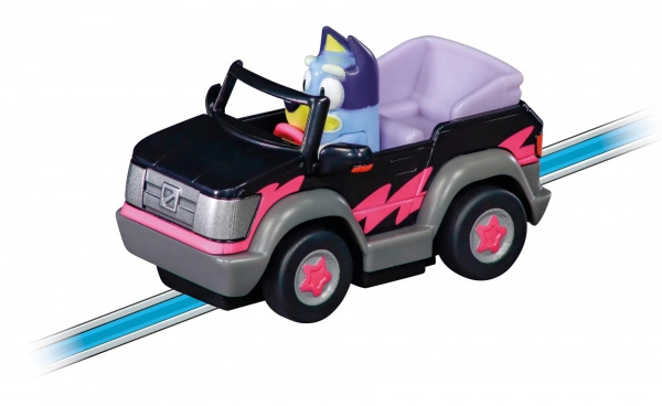 Závodní auto Bluey pro autodráhu FIRST 1:50