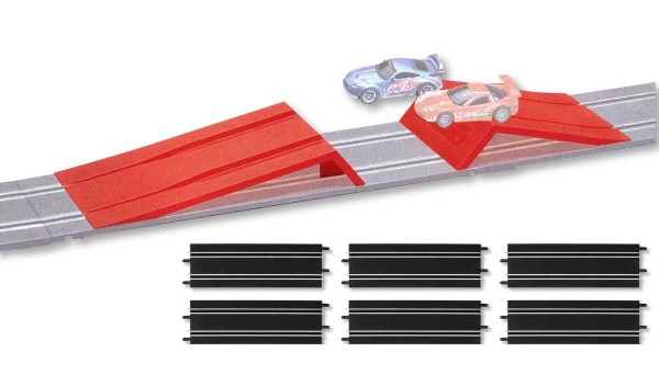 Carrera GO!!! akční set skokanská rampa 1:43