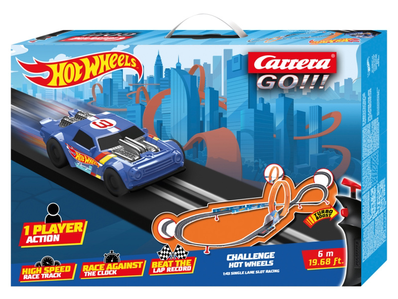Carrera Go!!! Challenge Autodráha pro 1 hráče (High Speed Hot Wheels)