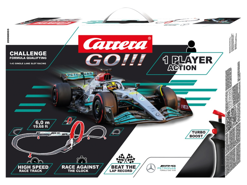 Carrera Go!!! Challenge Autodráha pro 1 hráče (High Speed Mercedes)