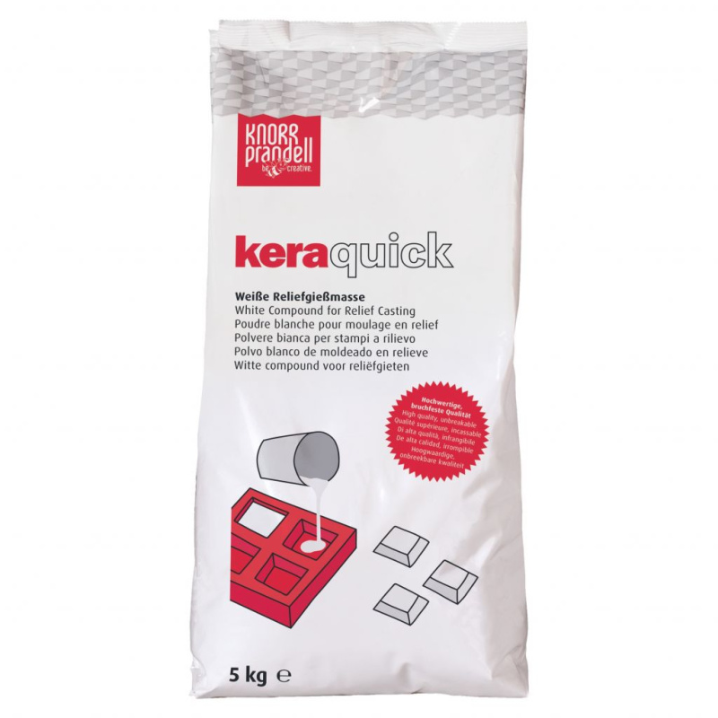 Hmota pro odlévání z forem Keraquick 5kg