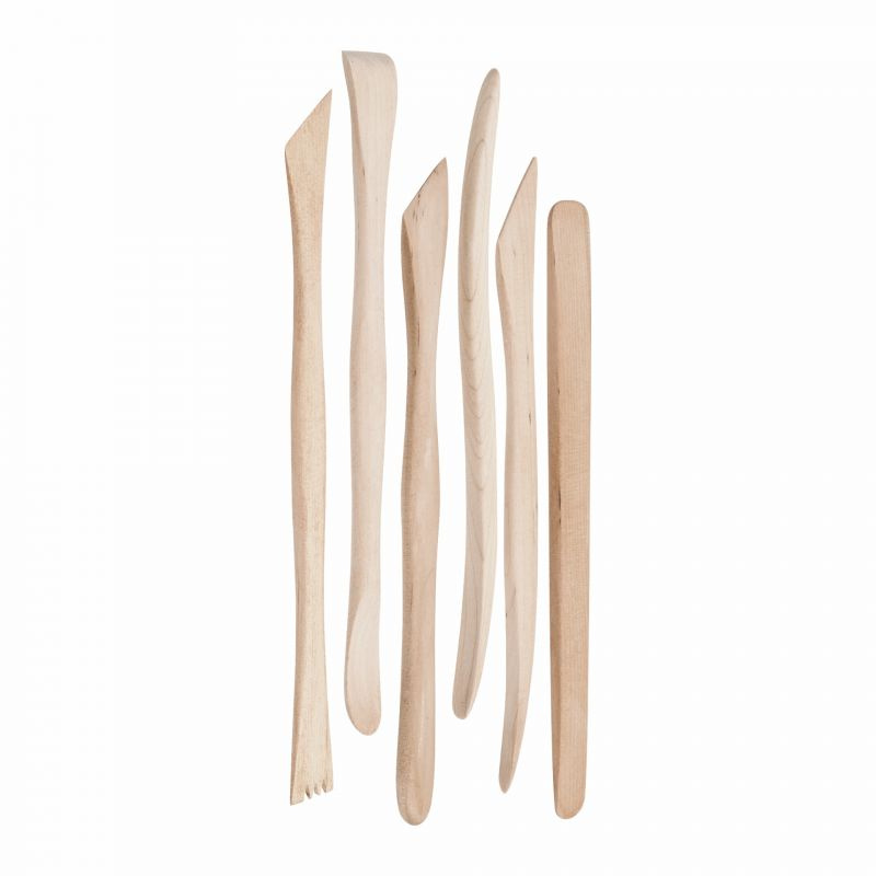 Sada nástrojů na modelování Knorr dřevěná (6ks)