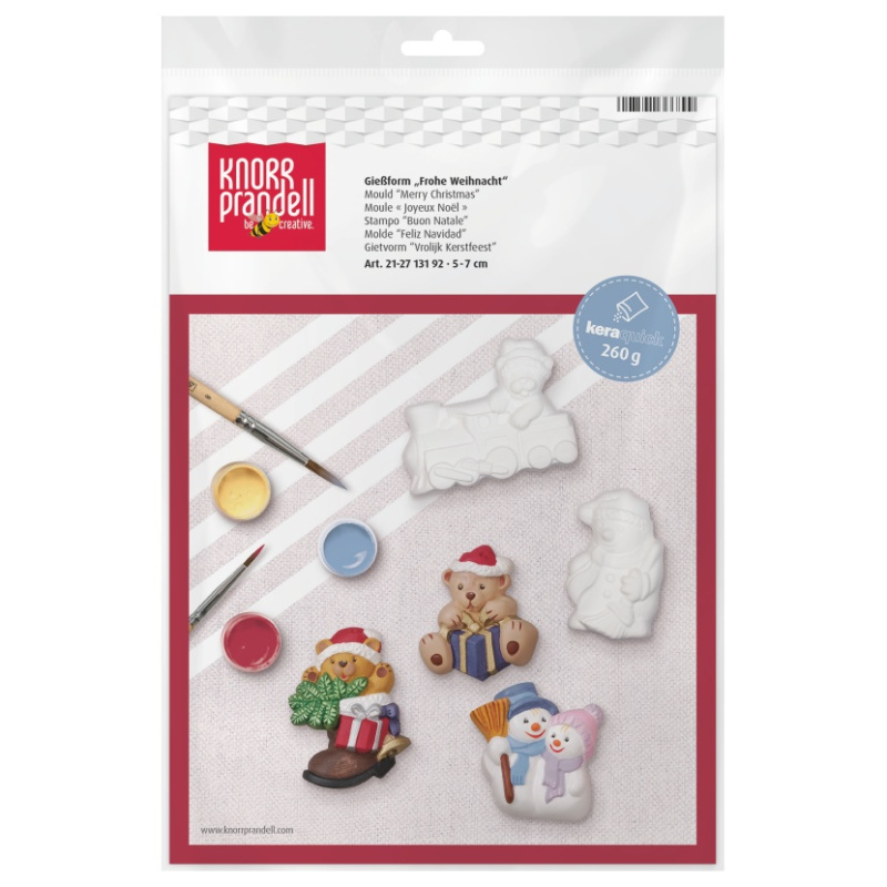 Forma na odlévání - Vánoce a medvěd