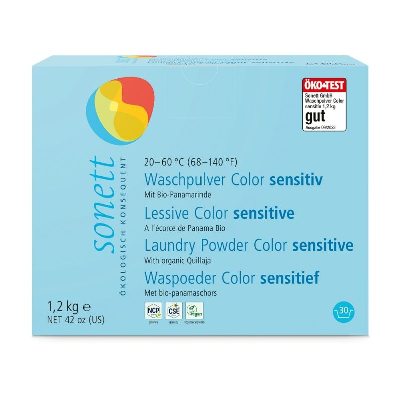Koncentrovaný prášek na praní Color Senzitiv Sonett 1,2 kg