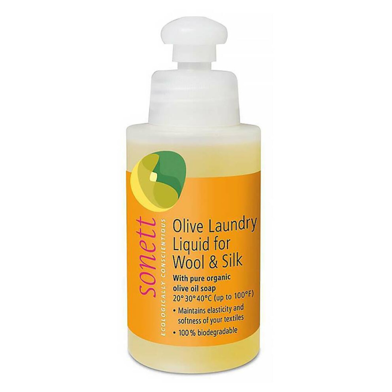 SONETT Olivový prací gel na vlnu a hedvábí 120 ml
