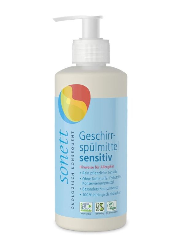 SONETT Tekutý prostředek na nádobí - Sensitive 300 ml