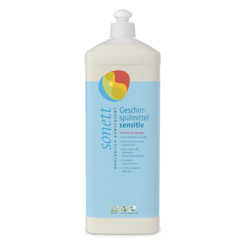 SONETT Tekutý prostředek na nádobí - Sensitive 1 l