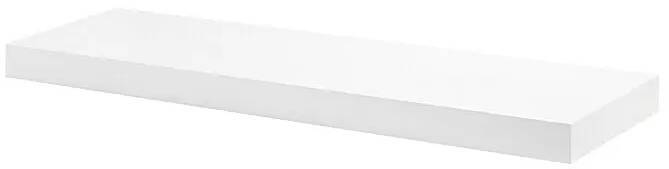 Nástěnná police Dolle Big Boy / 90 x 30 x 5 cm / nosnost 30 kg / bílá Varianta: ivi1