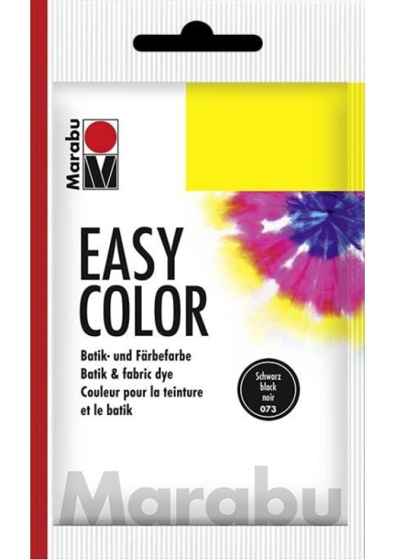Marabu Easy Color batikovací barva - černá 25 g Pražská obchodní společnost, spol. s r.o.