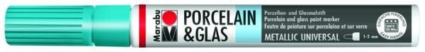 Marabu Popisovač na sklo/porcelán 1-2 mm - metalický petrolejový Pražská obchodní společnost, spol. s r.o.
