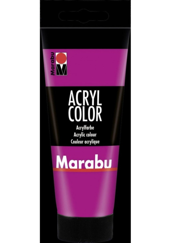 Marabu Acryl Color akrylová barva - magenta 100 ml Pražská obchodní společnost, spol. s r.o.
