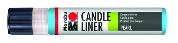 Marabu Candle Liner na svíčky - světle modrý 25 ml Pražská obchodní společnost, spol. s r.o.