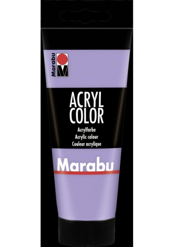 Marabu Acryl Color akrylová barva - levandule 100 ml Pražská obchodní společnost, spol. s r.o.