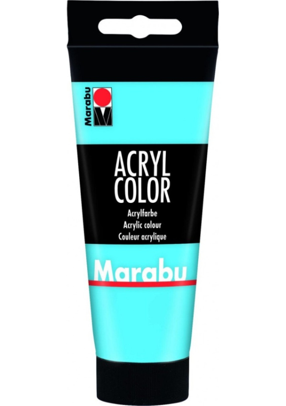 Marabu Acryl Color akrylová barva - světle modrá 100 ml Pražská obchodní společnost, spol. s r.o.