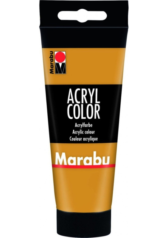 Marabu Acryl Color akrylová barva - okrová 100 ml Pražská obchodní společnost, spol. s r.o.