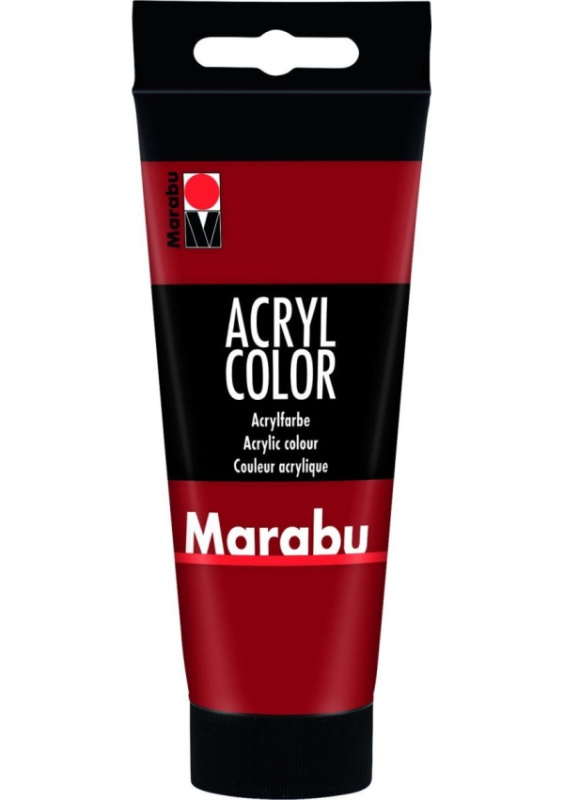 Marabu Acryl Color akrylová barva - rubínová 100 ml Pražská obchodní společnost, spol. s r.o.