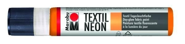 Textilní liner 25 ml - zářivá oranžová Aladine