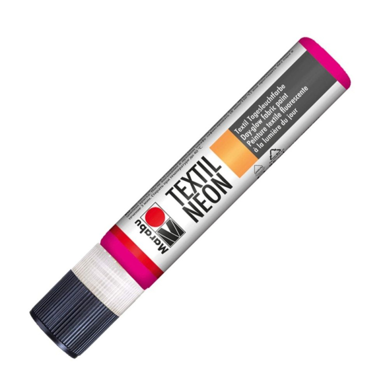 Marabu Textilní liner Marabu, 25 ml - neonový - VYBERTE ODSTÍN - Textilní liner Marabu, 25 ml - zářivý růžový