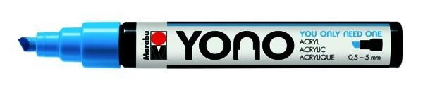Marabu YONO akrylový popisovač 0,5-5 mm - pastelově modrý Pražská obchodní společnost, spol. s r.o.