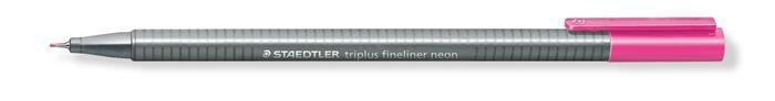 Liner STAEDTLER Triplus 334, 0,3mm - neon růžová