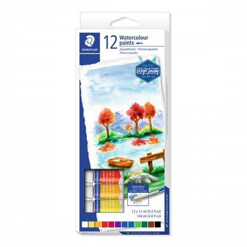Staedtler Temperové barvy  Design Journey 12 barev 12ml