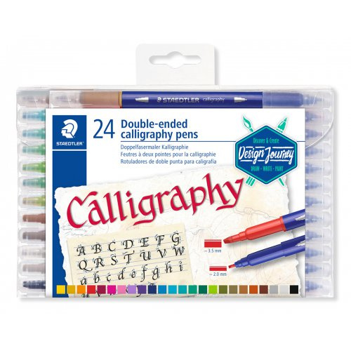 Staedtler  Calligraph Duo 24 barev