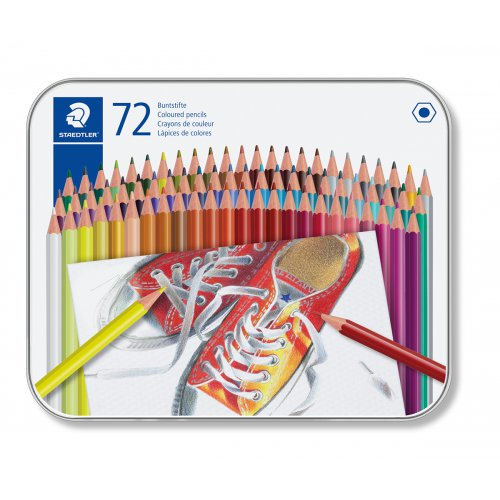 Staedtler Pastelky  72 barev šestihranné