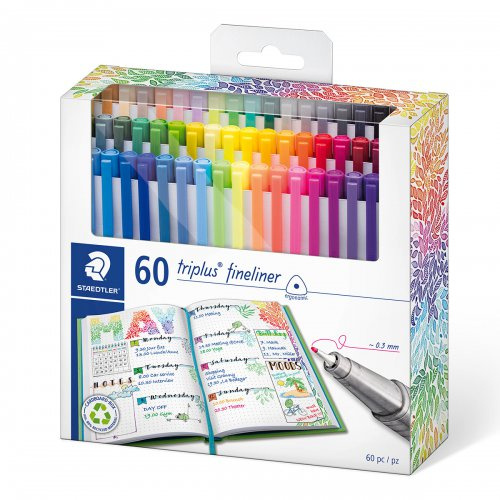 Staedtler Liner Triplus  60 barev