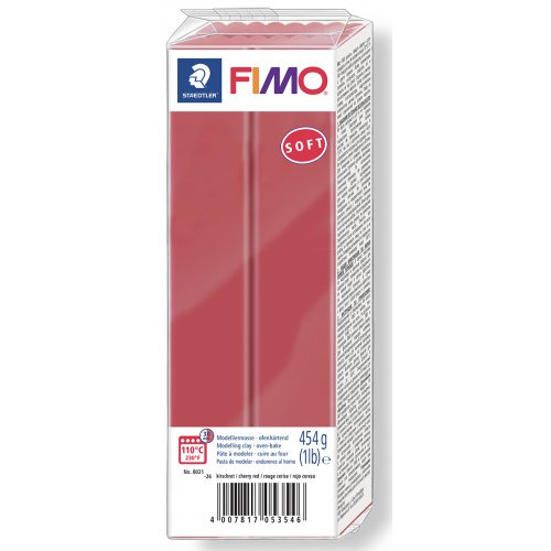 Staedtler FIMO soft 454 g TMAVĚ ČERVENÁ