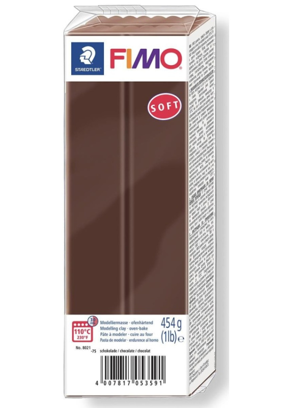 Staedtler FIMO soft 454 g ČOKOLÁDOVÁ